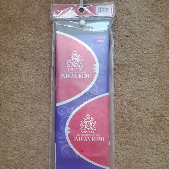 Soprano Human Hair Indian Remi Clip-In Extensions 16" - Picture 2 of 2